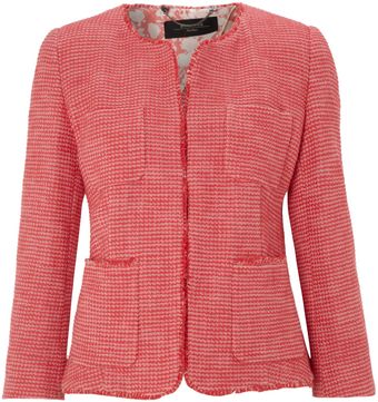 Weekend By Maxmara Mattino Frayed Boucle Jacket - Lyst