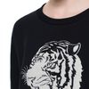 Zara Sweatshirt Top with Animal Embroidery in Black - Lyst