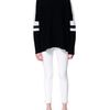 Zara Striped Oversize Sweater in Black (black/white) - Lyst