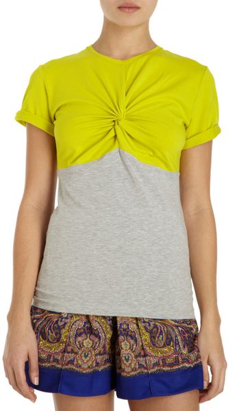 Carven Colorblocked Top - Lyst