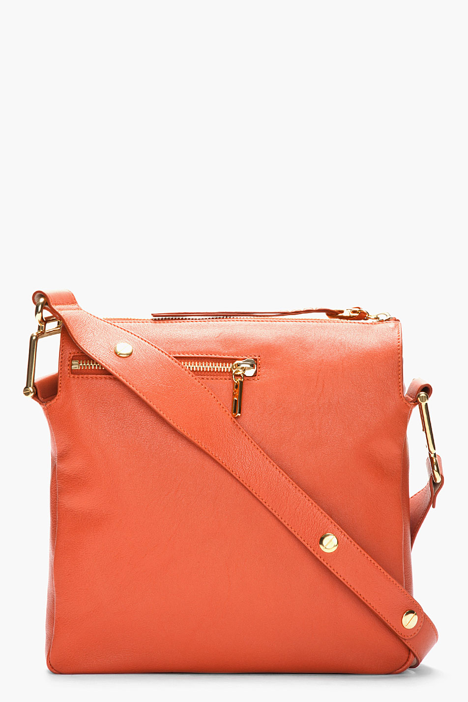 coral cross body bag