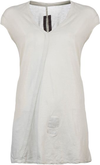 DRKSHDW by Rick Owens Vneck Tee - Lyst