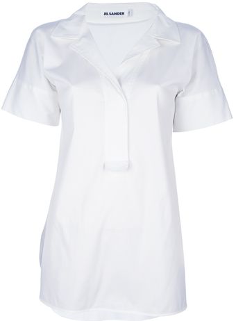Jil Sander Short Sleeve Shirt - Lyst