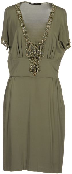 Paola Frani Short Dress - Lyst