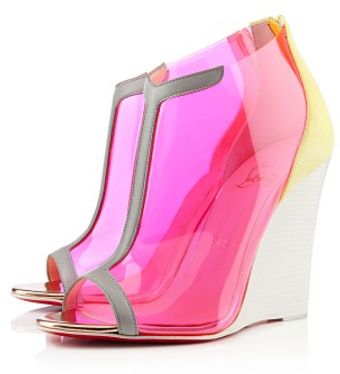 Christian Louboutin Scuba Wedges - Lyst