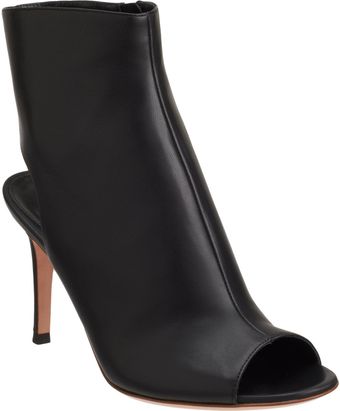 Gianvito Rossi Side Zip Sandal Bootie - Lyst