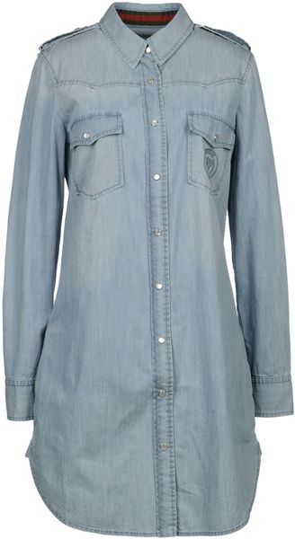 Gucci Shirt Dress - Lyst