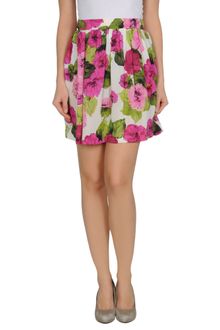 D&G Mini Skirt - Lyst