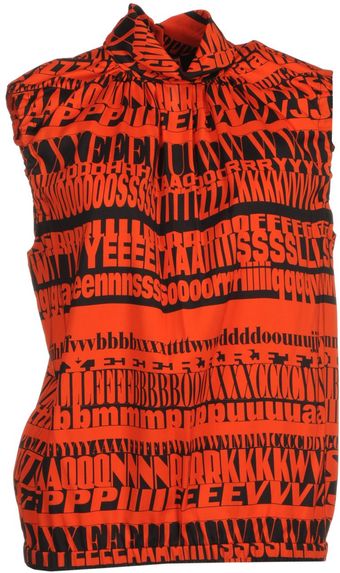 D&G Sleeveless Tshirt - Lyst