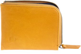 Fred Perry Leather Coin Wallet - Lyst