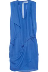 Acne Mallory Crepe De Chine Dress