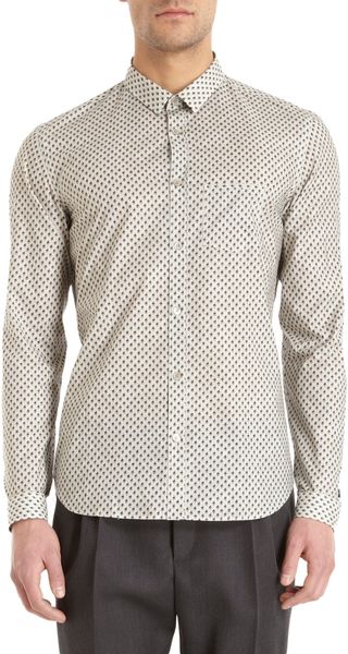 Burberry Prorsum Bottle Print Slim Fit Shirt - Lyst