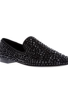 Giuseppe Zanotti Studded Slipper - Lyst