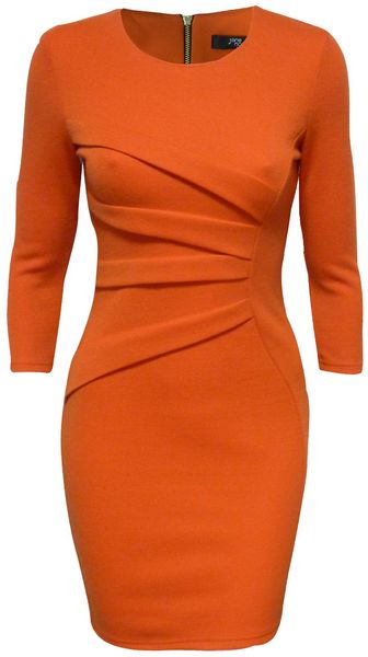Jane Norman Diagonal Print Bodycon Dress - Lyst
