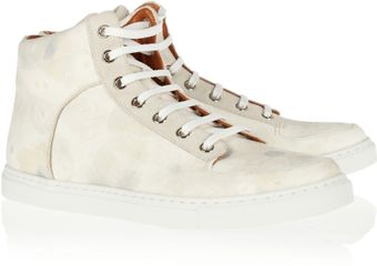 Mulberry Printed Canvas Sneakers - Lyst