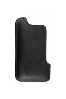 Rick Owens Leather Iphone Holder Black - Lyst