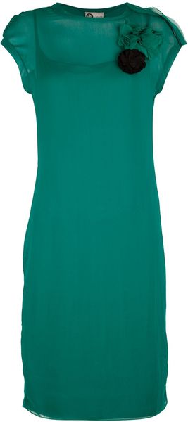 Lanvin Shift Dress - Lyst