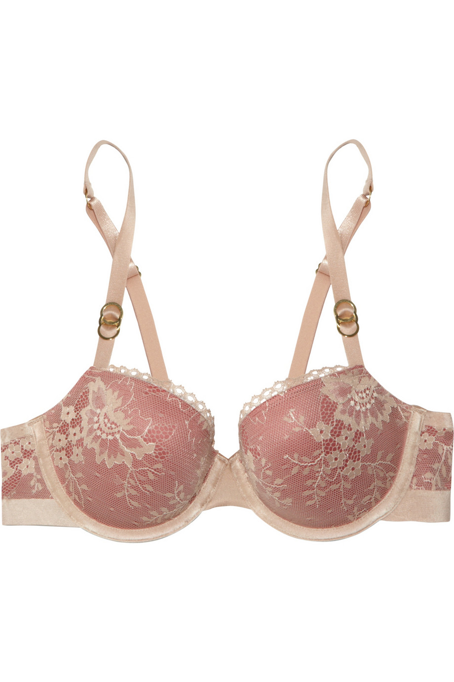 Stella Mccartney Stella Lace Balconette Bra In Beige Nude Lyst