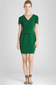 Reiss Peplum Dress   - Lyst