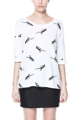 Zara Velour Sweater