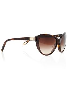 D&g Sunglasses Ladies Logo Havana Sunglasses - Lyst