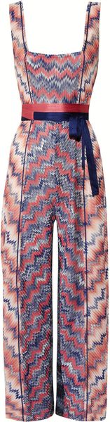 Missoni Crochet knit Jumpsuit - Lyst