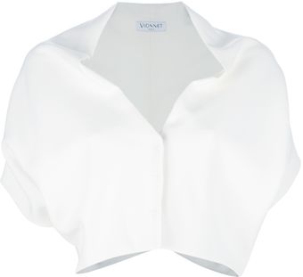 Vionnet Cropped Jacket - Lyst