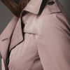 Burberry Long Taffeta Twill Trench Coat in Beige (pink rosewood) - Lyst