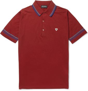 John Smedley Coleman Knitted Sea Island Cotton Polo Shirt - Lyst