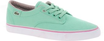 Lacoste Live Barbados Turquoise Plimsolls - Lyst