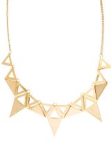 Oasis Triangle Collar Necklace