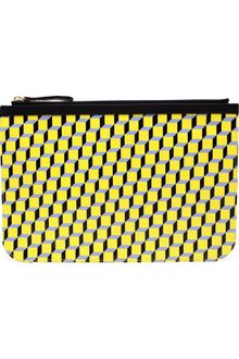 Pierre Hardy Large Cubist Canvas Clutch - Lyst