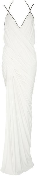 Donna Karan New York Draped Goddess Gown - Lyst