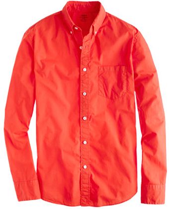 J.Crew Secret Wash Garment dyed Shirt - Lyst