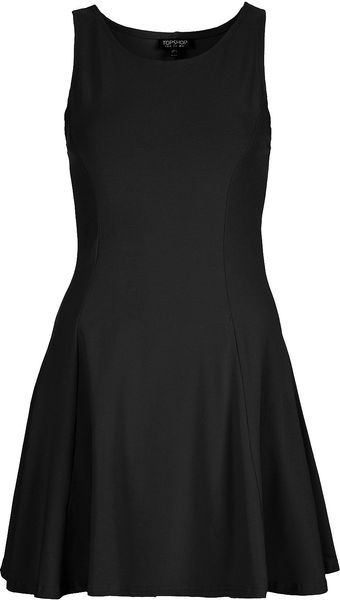 Topshop Clean Seam Flippy Tunic - Lyst