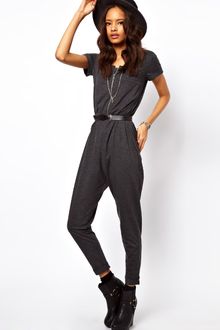 ASOS Collection Asos Onesie Jumpsuit with Zip Front - Lyst