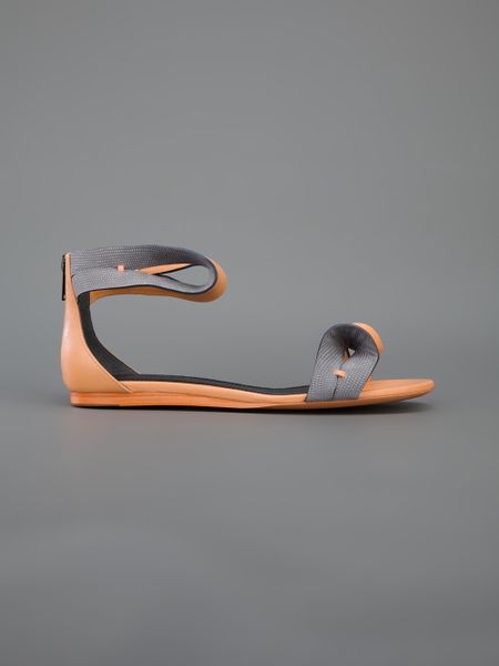 balenciaga sandals grey