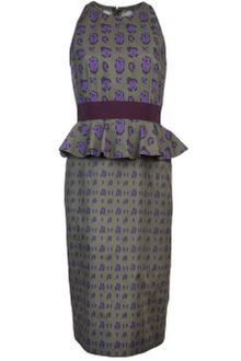 Giambattista Valli Peplum Dress - Lyst