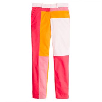 J.Crew Collection Café Capri in Colorblock - Lyst