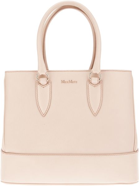 Max Mara Tote Bag In Beige Nude Lyst