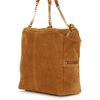 Topshop Large Box Chain Day Bag in Brown (tan) - Lyst