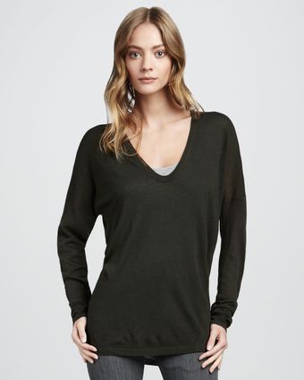 Vince Vneck Sweater - Lyst