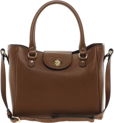 Whistles Burlington Leather Bag in Brown (tan) | Lyst