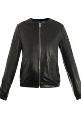 J.W. Anderson Reversible Collarless Leather Jacket