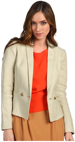 See By Chloé Paper Collar One Button Blazer - Lyst