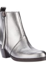 Acne Pistol Short Ankle Boot