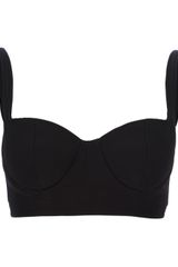 Alexander McQueen Cropped Bralet