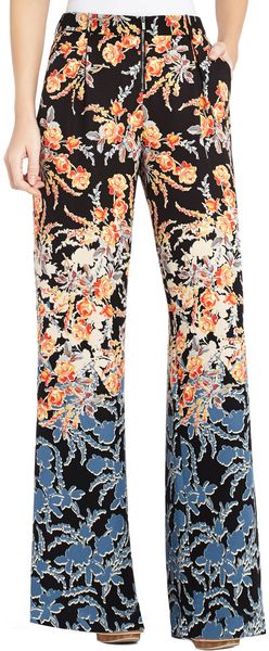 BCBGMAXAZRIA Landon Highwaisted Wideleg Pants - Lyst
