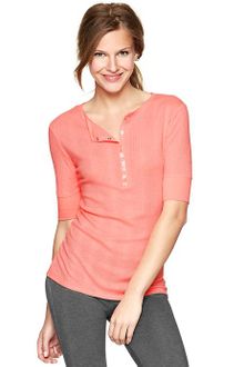 Gap Ribbed Top - Lyst