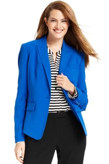 Calvin Klein Singlebutton Colored Blazer - Lyst